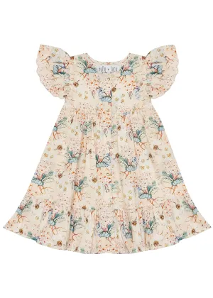 Bella & Lace Cupcake Dress - Marshmallow