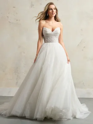 Maggie Sotteros Elegant Brogan Wedding Dress for Brides