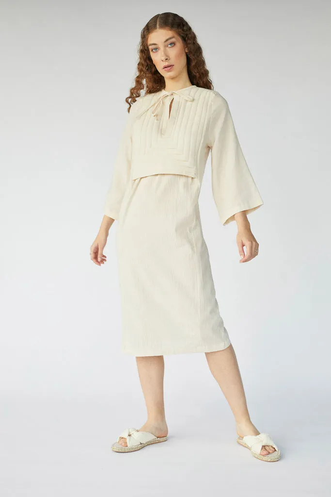 Cream Pavo Dress