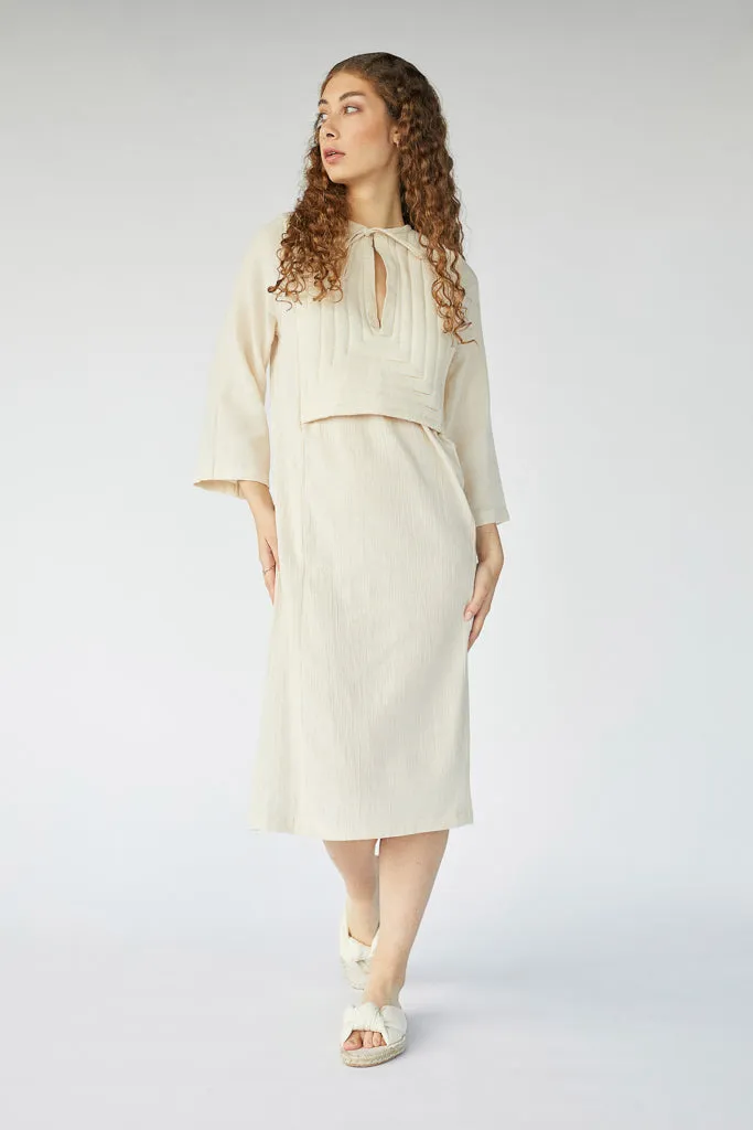 Cream Pavo Dress