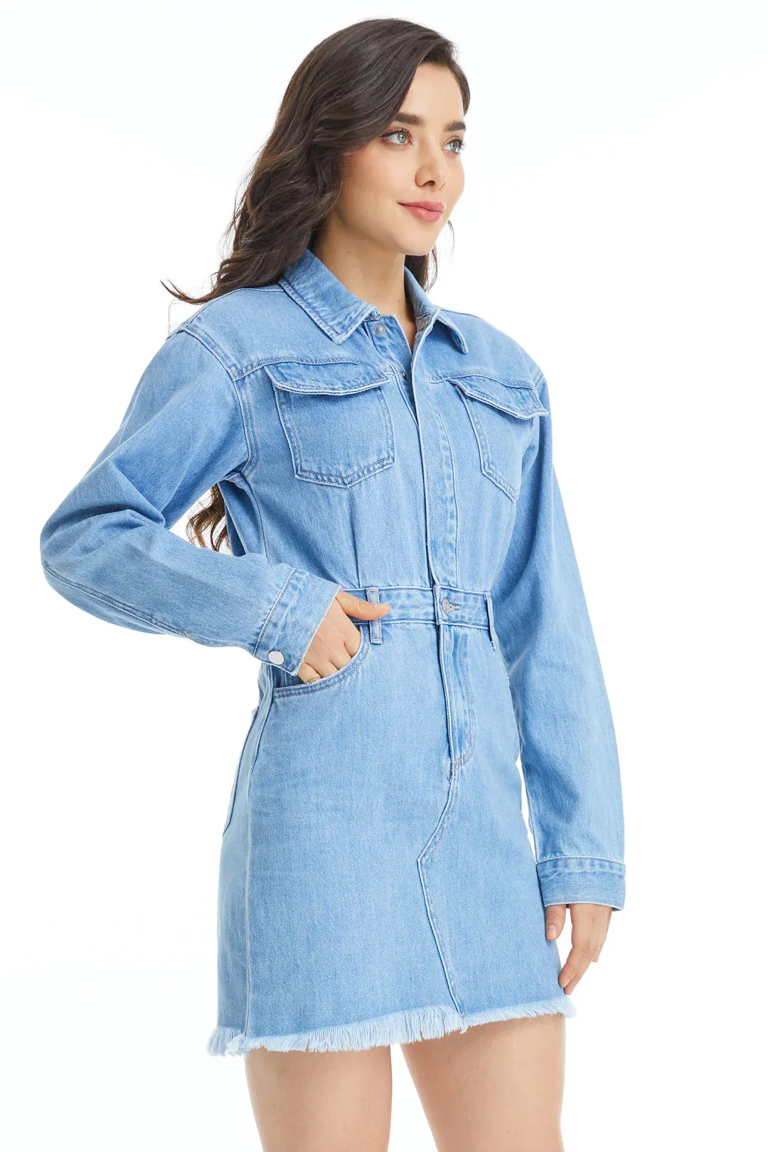 Denim Mini Dress