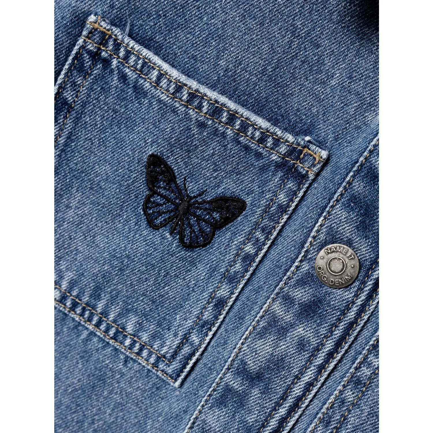 Name It Medium Blue Denim Elly Denim Jacket