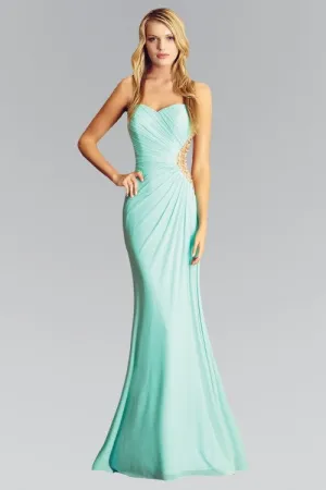 Strapless Long Dress Junior Size