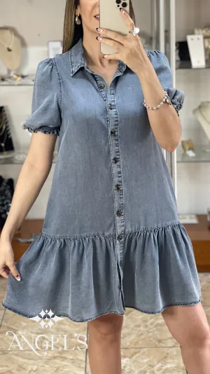 Tencel Mini Dress